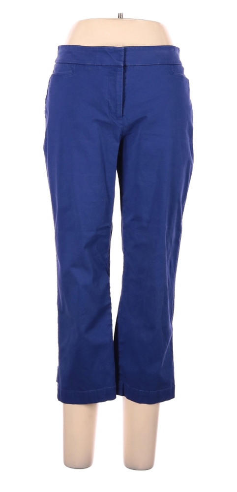 Talbot size 10 curvy Capri slacks